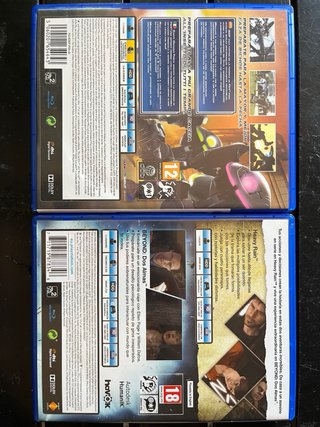 Juegos PS4 25€/unidad