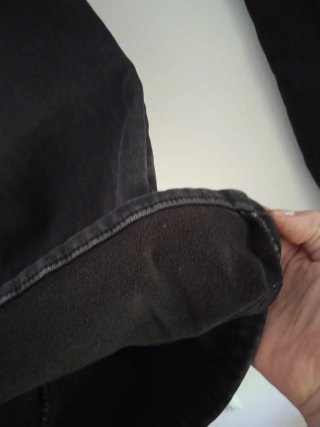 Pantalón gris polar forrado TS