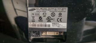 Monitor Samsung DVI para PC