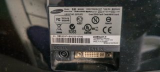 Monitor Samsung DVI para PC