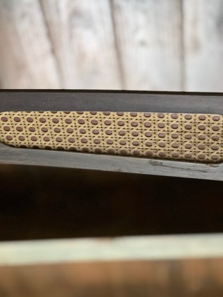 Ventilador de techo con lámpara de madera