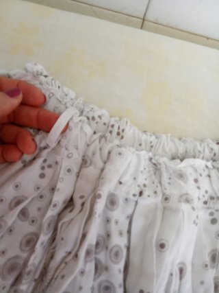Falda corta estampada Talla S