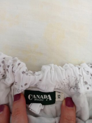 Falda corta estampada Talla S