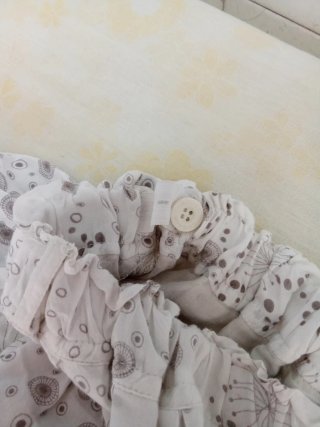 Falda corta estampada Talla S