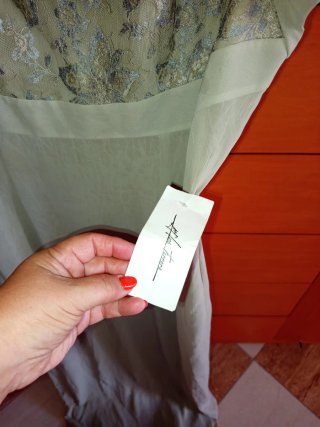 Vestido elegante encaje