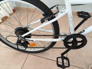 Bicicleta Infantil Riverside 100 Blanca 24 pulgada