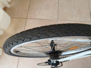 Bicicleta Infantil Riverside 100 Blanca 24 pulgada