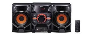 Equipo Sony Genes EX-600 Negro/Naranja