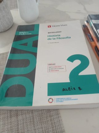 Història de la filosofia, Batxillerat 2, Dual Q...