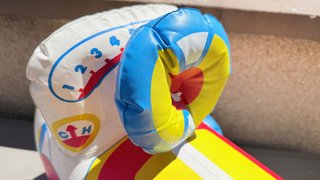 Coche inflable infantil Shercore