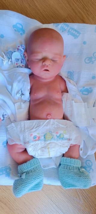 Bebe reborn Artesanal Silicona
