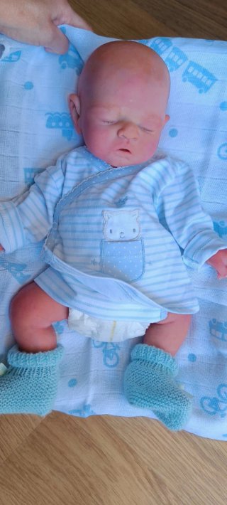 Bebe reborn Artesanal Silicona