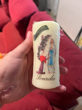 Vela de Lourdes Virgen María
