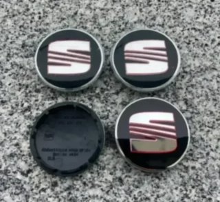 4 TAPAS RUEDA LLANTA SEAT LEON MK1 IBIZA 6L CUPRA