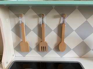 Cocina de madera para niñ@s