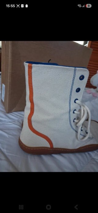 Botas Beige Barefoot Talla 41