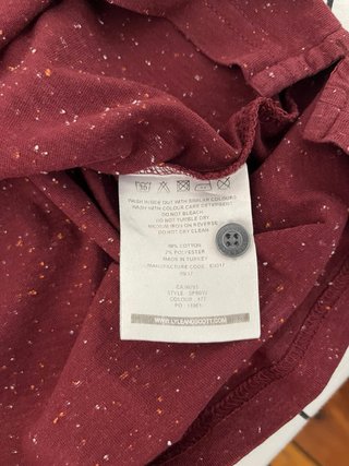 Polo Lyle & Scott Rojo
