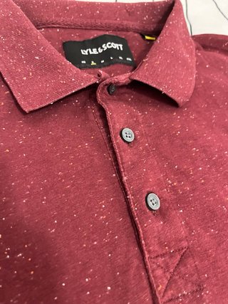 Polo Lyle & Scott Rojo