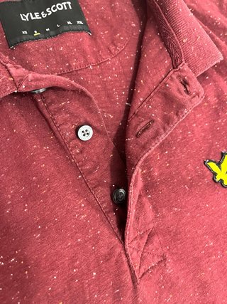 Polo Lyle & Scott Rojo