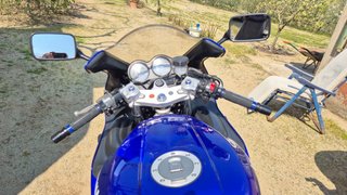 Yamaha YZF 600 R Azul y Plata