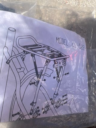 NUEVO portabultos transportin bicicleta