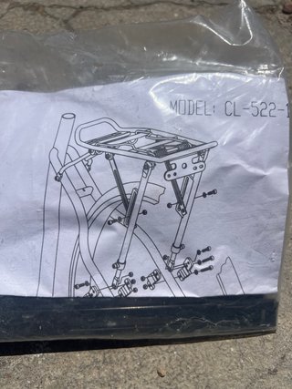 NUEVO portabultos transportin bicicleta