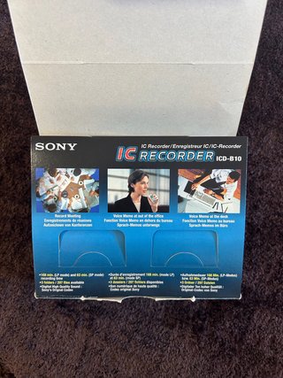 Sony IC Recorder ICD-B10
