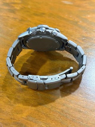 Reloj Citizen Titanium WR 100 Cronógrafo Alarma