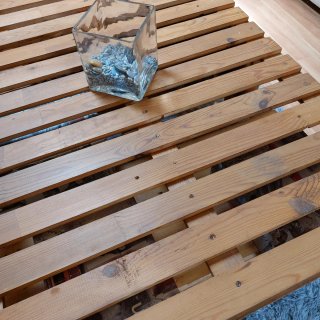 Mesa de Palets Grande con Ruedas