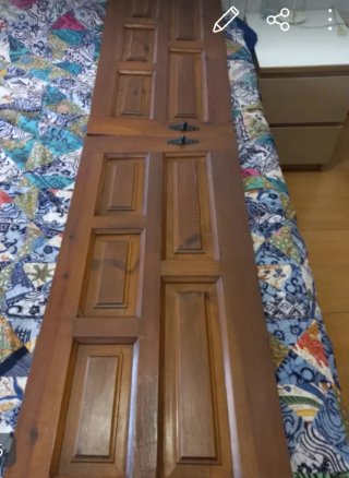 Atención carpinteros: 2 Puertas armario castellano
