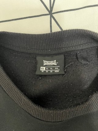 Sudadera Lonsdale London Negra