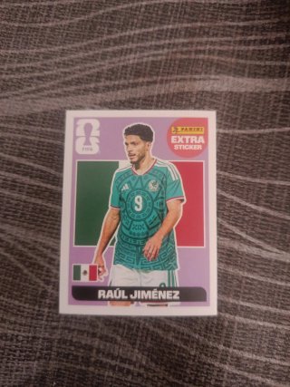 Cromo Mundial 2026 Extra Raúl Jiménez