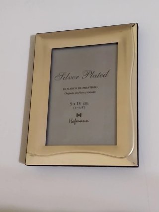 Portafotos Hofmann Chapado en Plata