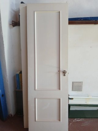 Puertas de interior lacadas en blanco