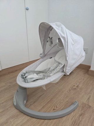 Hamaca bebé Momi gris