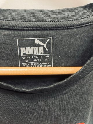 Camiseta Puma Negra Talla M