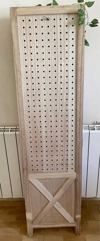 Biombo separador de ambiente de madera