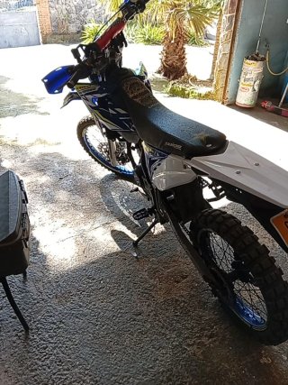 Sherco Enduro/Motocross Azul y Blanca
