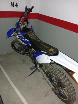Sherco Enduro/Motocross Azul y Blanca