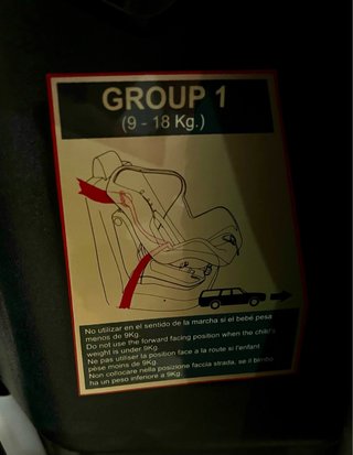 Silla Coche Jane Racing Grupo 0+