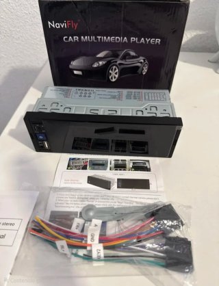 Radio Coche 1 DIN Pantalla 6.86 Carplay/Android