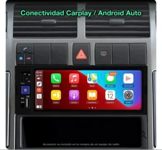 Radio Coche 1 DIN Pantalla 6.86 Carplay/Android