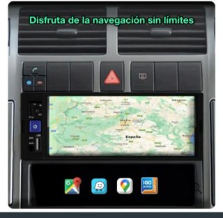 Radio Coche 1 DIN Pantalla 6.86 Carplay/Android