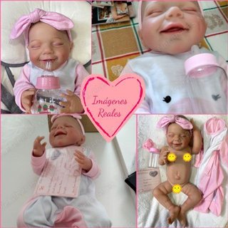 Muñeca bebé reborn silicona