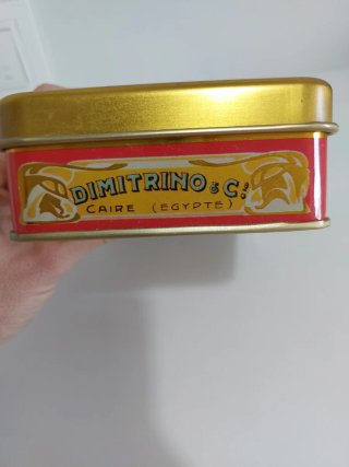 Caja de cigarros Dimitrino & C. Le Caire Égypte