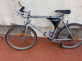 Bicicleta Decathlon plateada inf,,663261851 Fernan