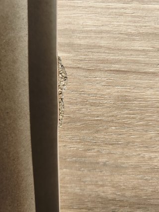 Puerta madera abatible con cristal