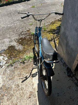 Bicicleta Torrot Cross MX Azul Tamaño junior.