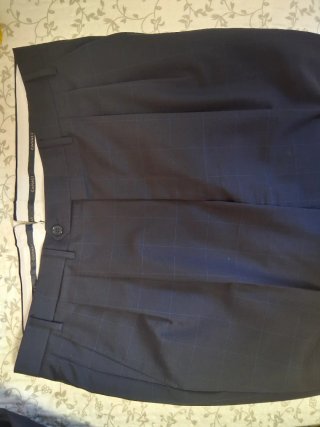 Traje Canali Negro Hombre