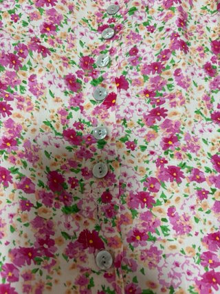 Falda larga floral talla única